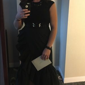 Teri Jon high low dress